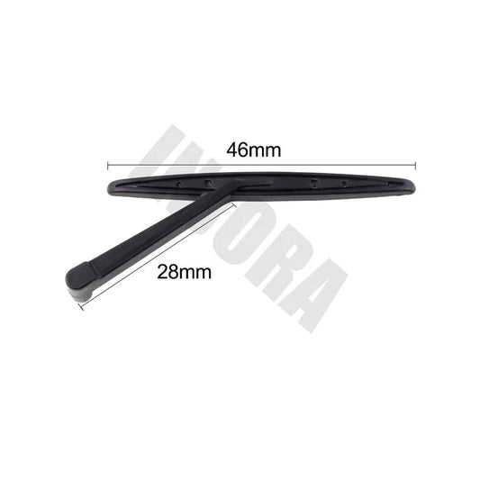 INJORA 2PCS Black Plastic Wiper for 1/10 RC Crawler Car Traxxas TRX-4