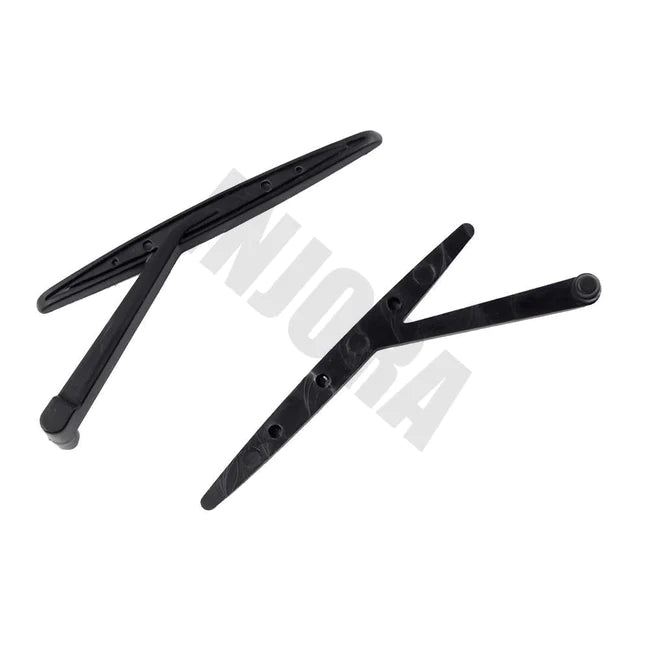 INJORA 2PCS Black Plastic Wiper for 1/10 RC Crawler Car Traxxas TRX-4