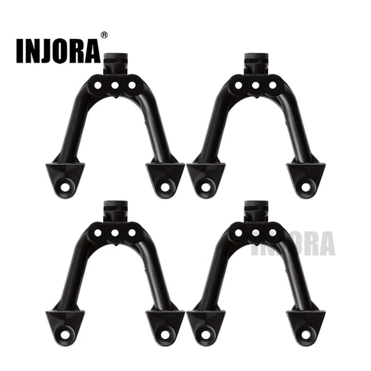 INJORA 4PCS Plastic Front & Rear Shock Absorbers Mount Post for Axial SCX10 II