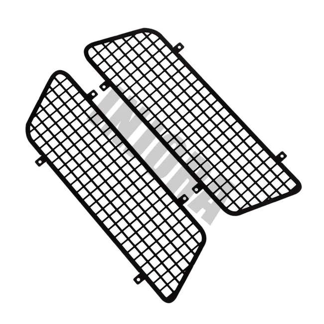 INJORA 3PCS Metal Window Mesh Protective Net with Logo for TRX-4 Bronco 82046-4