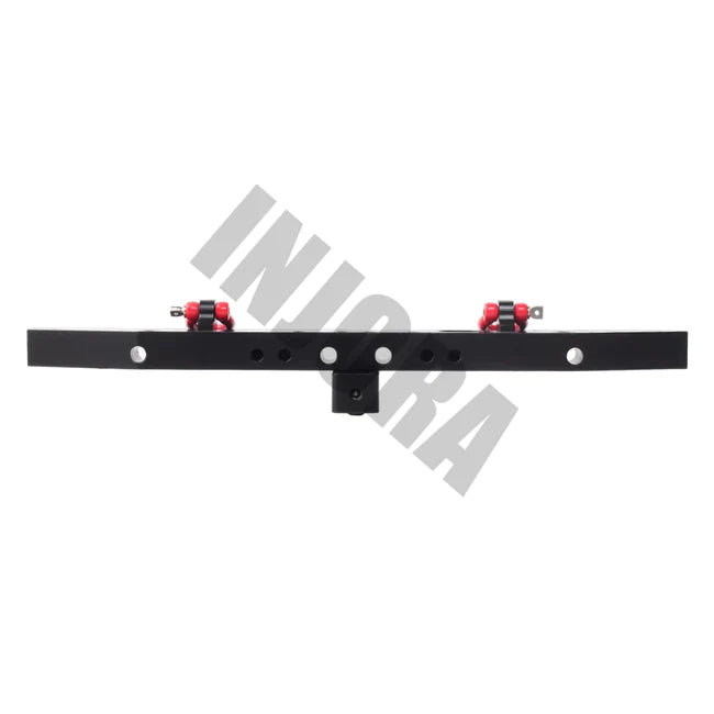 INJORA Metal Rear Bumper with D-rings for 1/10 RC Crawler Traxxas TRX-4