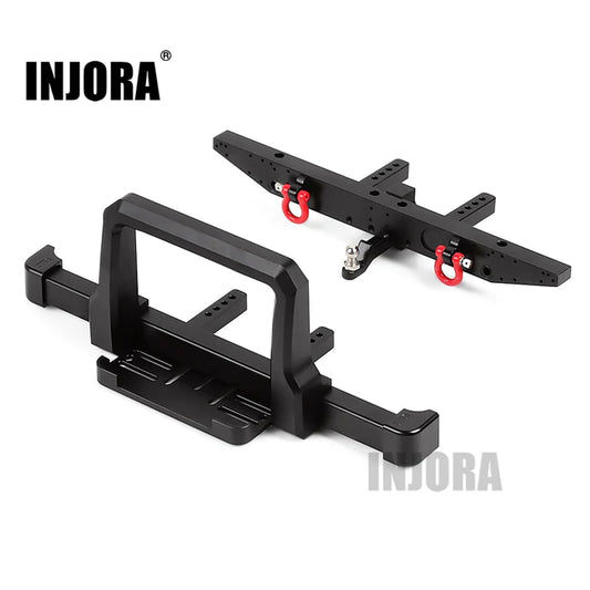 INJORA Classic Metal Front or Rear Bumper for Traxxas TRX-4