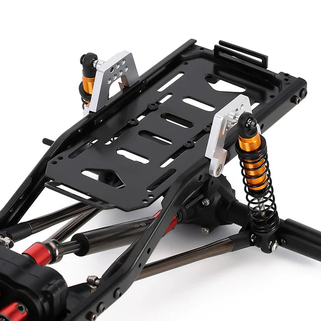 INJORA 313mm Wheelbase Chassis with Prefixal 2-Speed Transmission for SCX10 II 90046