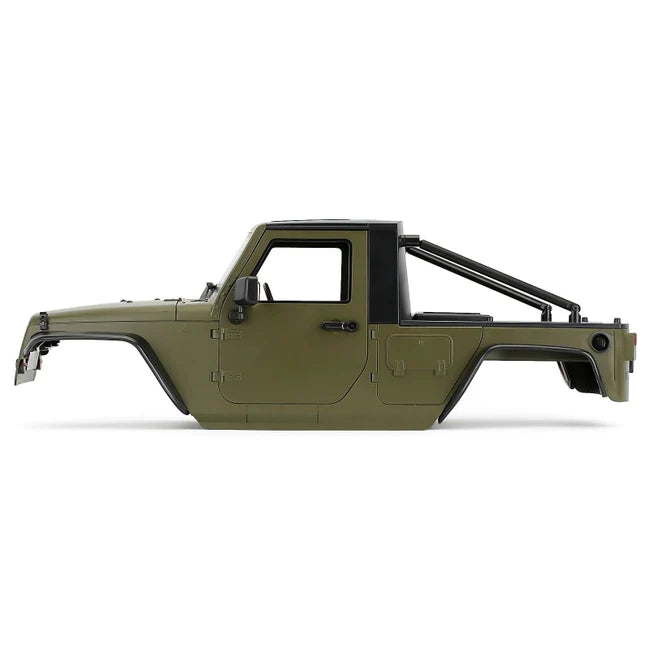 INJORA 313mm 12.3" Wheelbase Jeep Wrangler Pickup Body for SCX10 & SCX10 II 90046