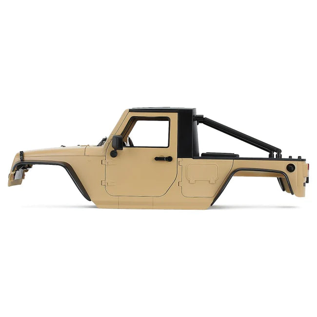 INJORA 313mm 12.3" Wheelbase Jeep Wrangler Pickup Body for SCX10 & SCX10 II 90046