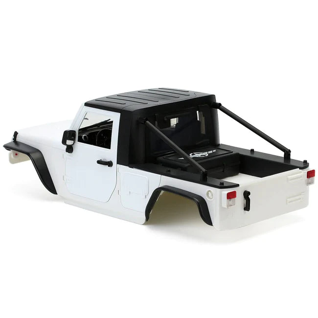 INJORA 313mm 12.3" Wheelbase Jeep Wrangler Pickup Body for SCX10 & SCX10 II 90046