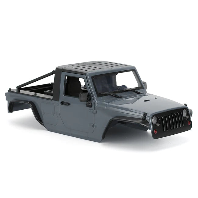 INJORA 313mm 12.3" Wheelbase Jeep Wrangler Pickup Body for SCX10 & SCX10 II 90046