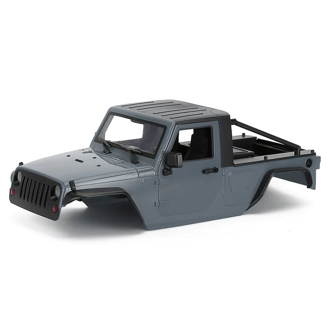 INJORA 313mm 12.3" Wheelbase Jeep Wrangler Pickup Body for SCX10 & SCX10 II 90046