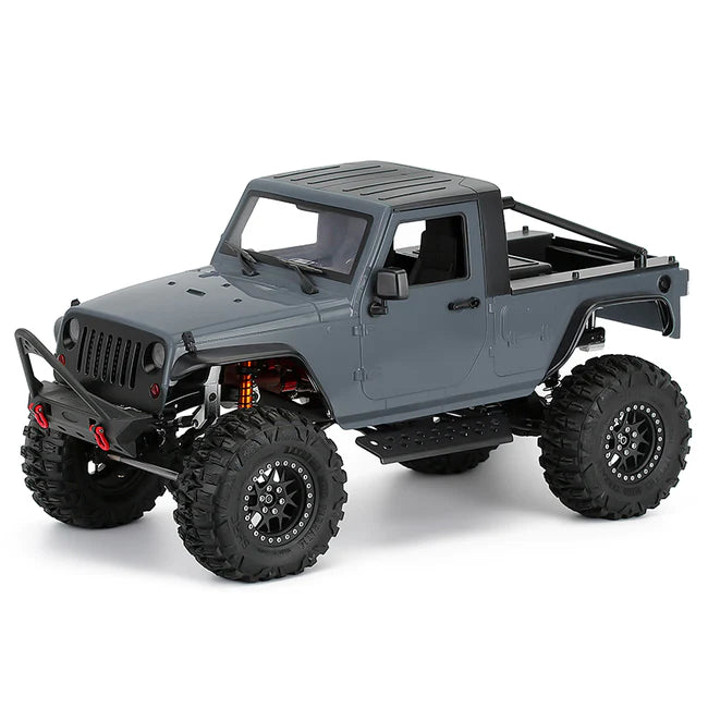 INJORA 313mm 12.3" Wheelbase Jeep Wrangler Pickup Body for SCX10 & SCX10 II 90046