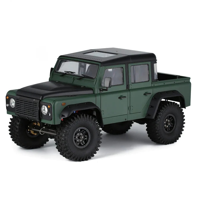 INJORA 313mm 12.3" Wheelbase D130 Defender Pickup Body for TRX4 TRX-4 Axial SCX10 90046