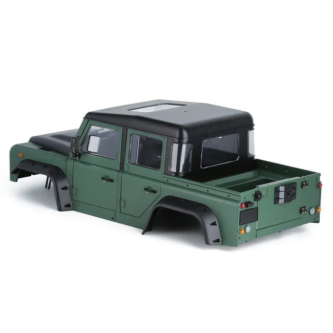 INJORA 313mm 12.3" Wheelbase D130 Defender Pickup Body for TRX4 TRX-4 Axial SCX10 90046