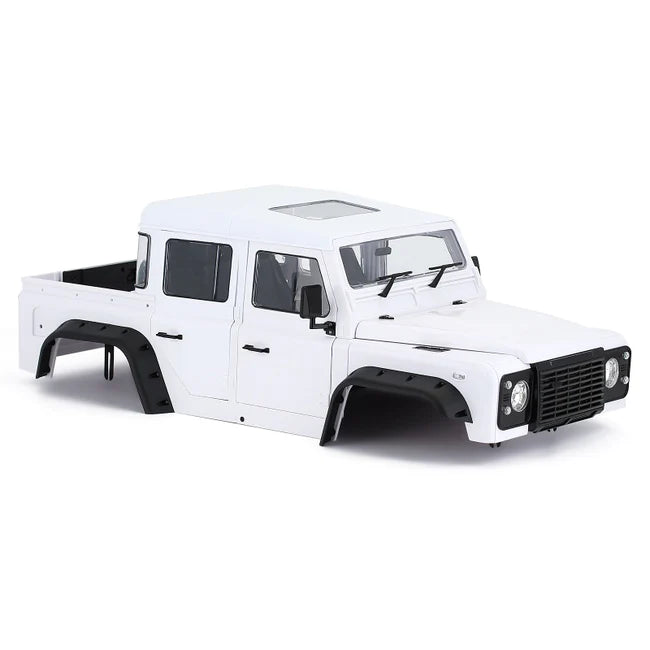 INJORA 313mm 12.3" Wheelbase D130 Defender Pickup Body for TRX4 TRX-4 Axial SCX10 90046