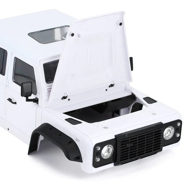 INJORA 313mm 12.3" Wheelbase D130 Defender Pickup Body for TRX4 TRX-4 Axial SCX10 90046