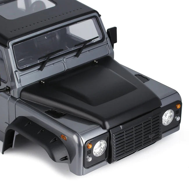 INJORA 313mm 12.3" Wheelbase D130 Defender Pickup Body for TRX4 TRX-4 Axial SCX10 90046