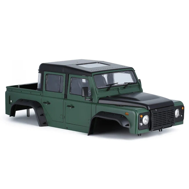 INJORA 313mm 12.3" Wheelbase D130 Defender Pickup Body for TRX4 TRX-4 Axial SCX10 90046