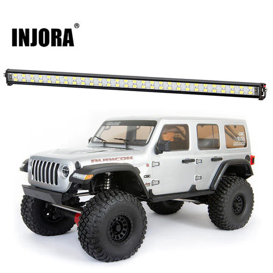 INJORA 232mm 56LED Superbright Roof Light for 1/6 SCX6 Jeep Wrangler