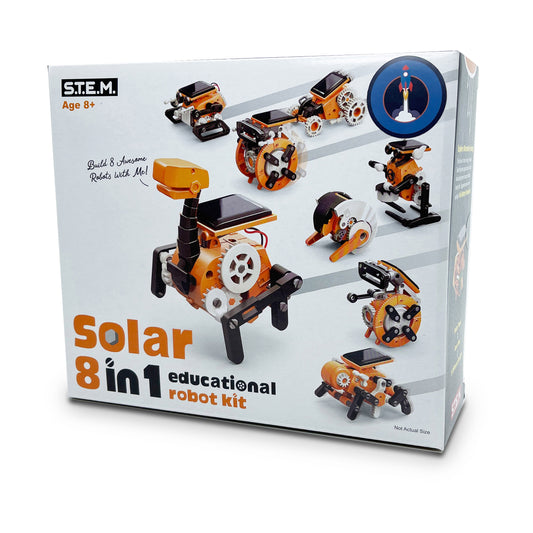 JOHNCO - 8 IN 1 SOLAR EDUCATIONAL ROBOT KIT