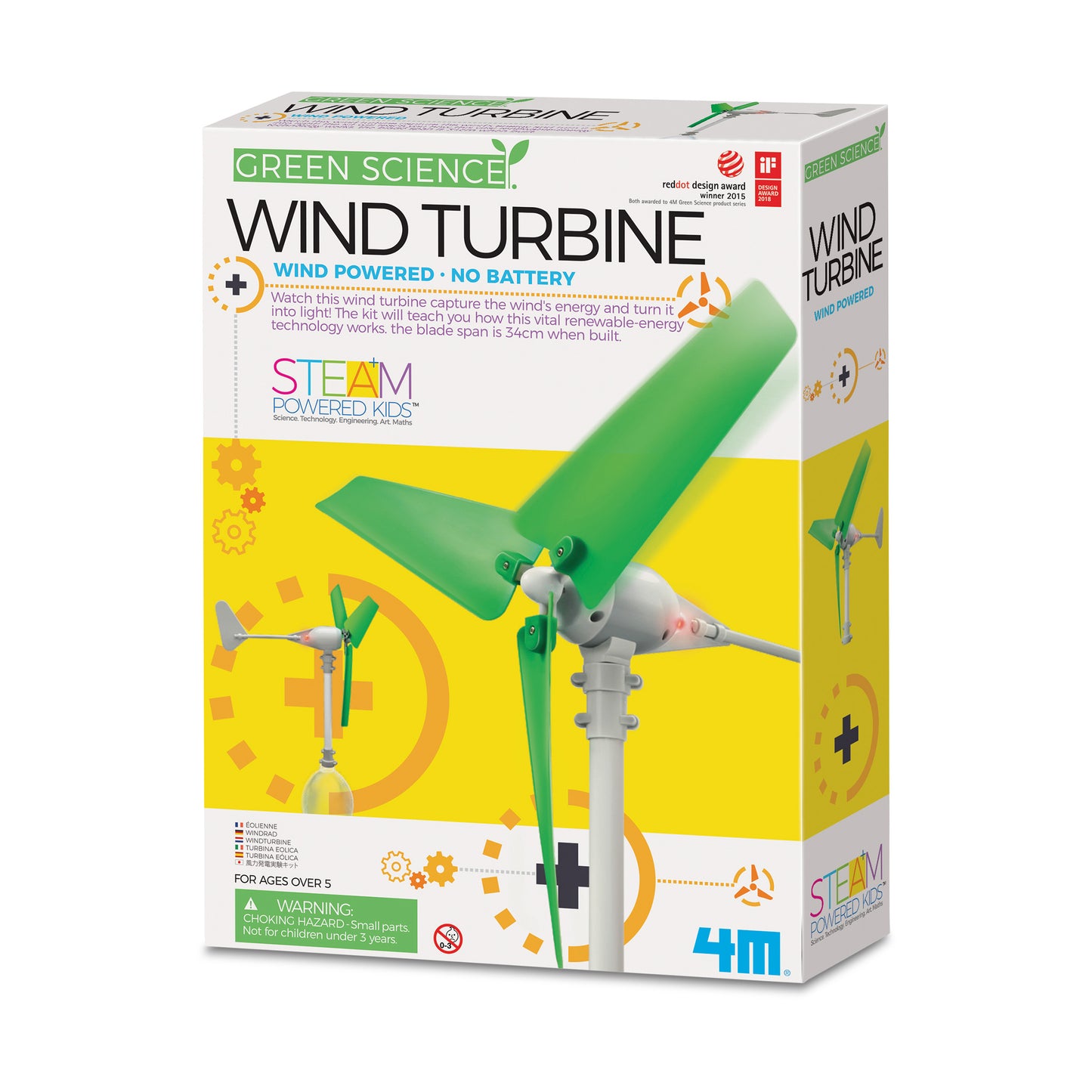 4M - GREEN SCIENCE - WIND TURBINE