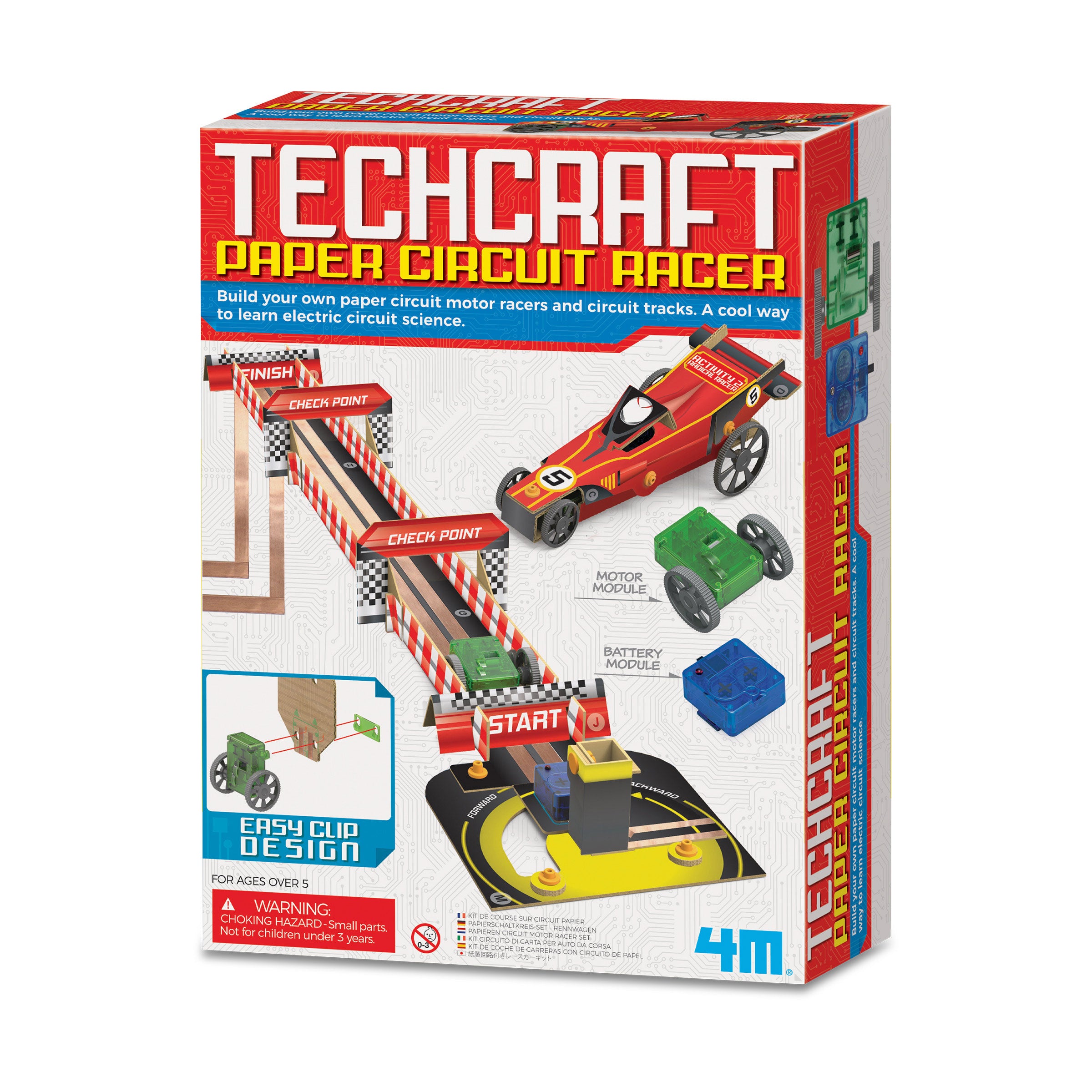 4M - TECHCRAFT - PAPER CIRCUIT RACER – Outback Hobbies