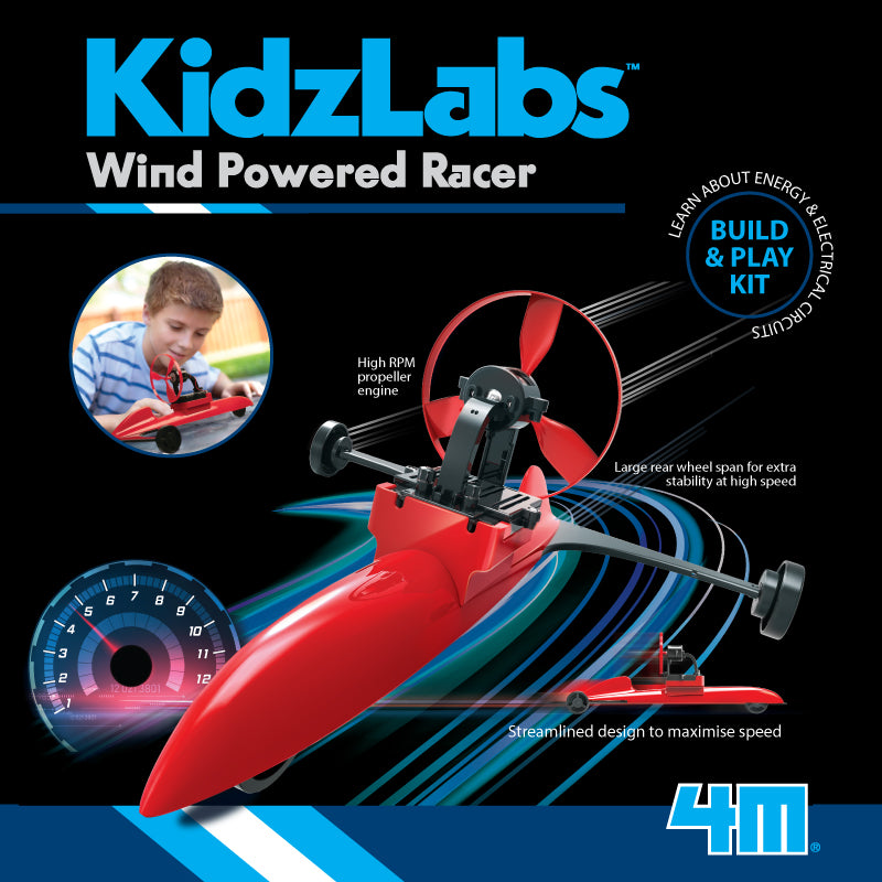 4M - KIDZLABS - WIND POWERED RACER