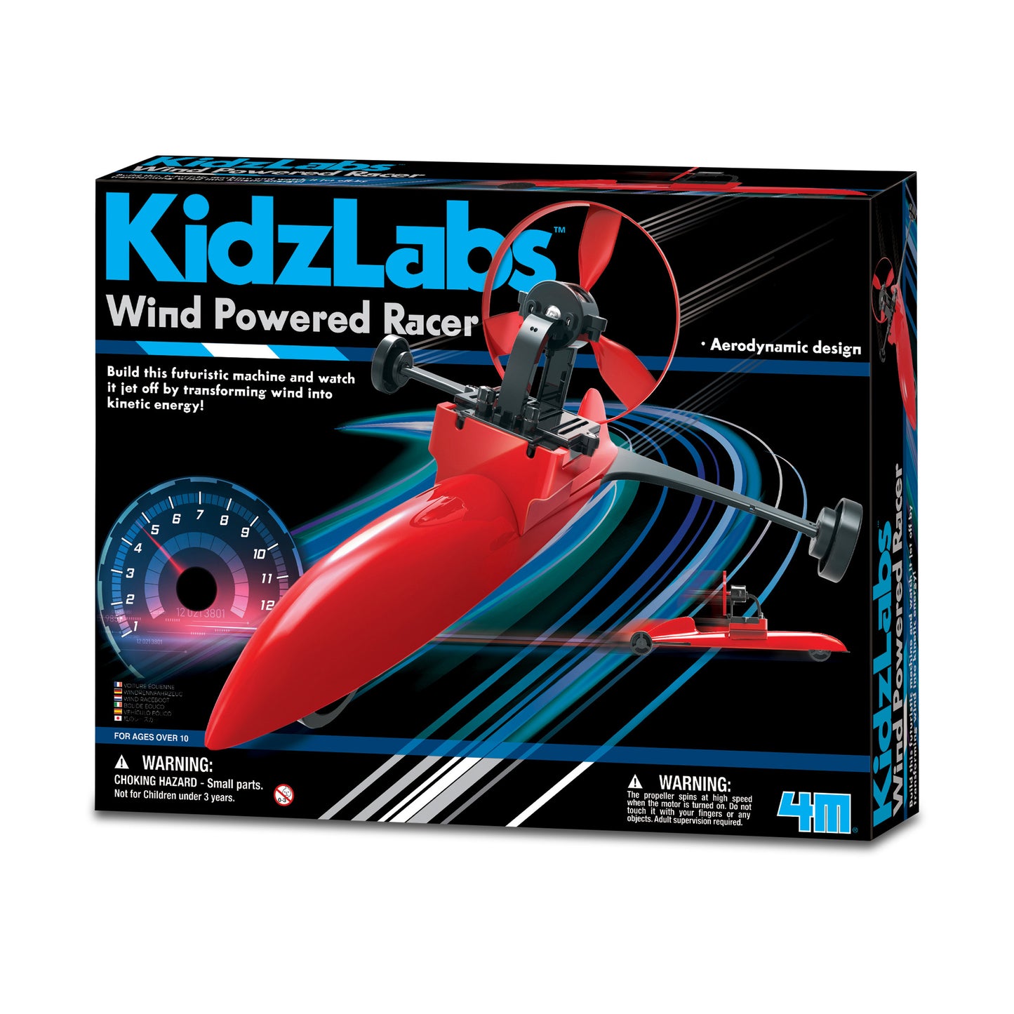 4M - KIDZLABS - WIND POWERED RACER