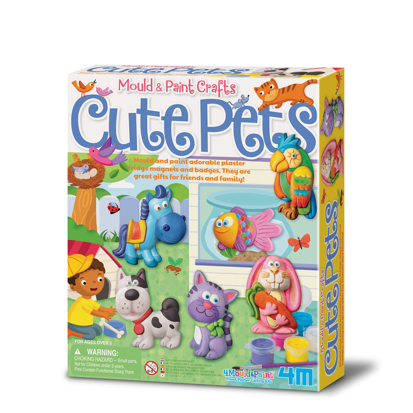 4M - MOULD & PAINT - CUTE PETS