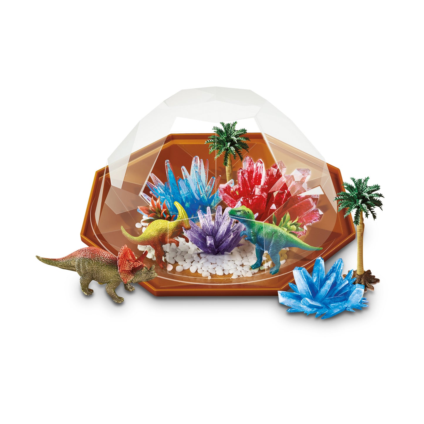 4M - CRYSTAL GROWING - DINOSAUR CRYSTAL TERRARIUM