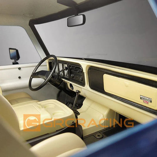 INJORA GRC Full Interior Body Shell Cab Seat Kit for for TRX-4 1979 Bronco