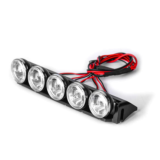 INJORA RC Car Roof LED Light Bright Spotlight for 1/10 RC Crawler