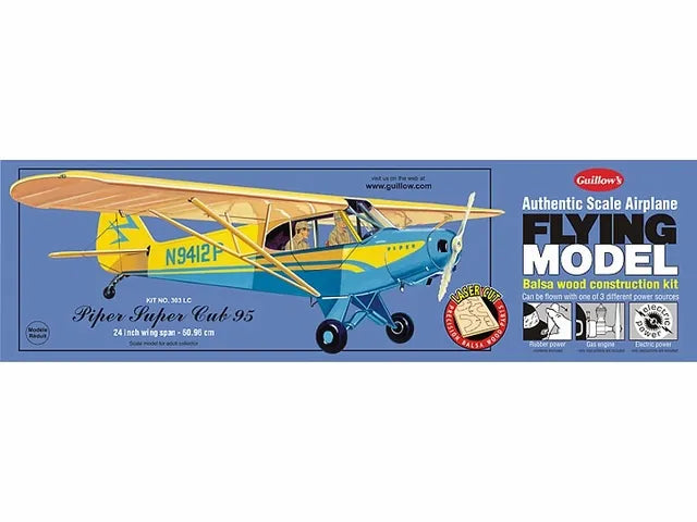 GUILLOWS PIPER CUB 95 MODEL KIT