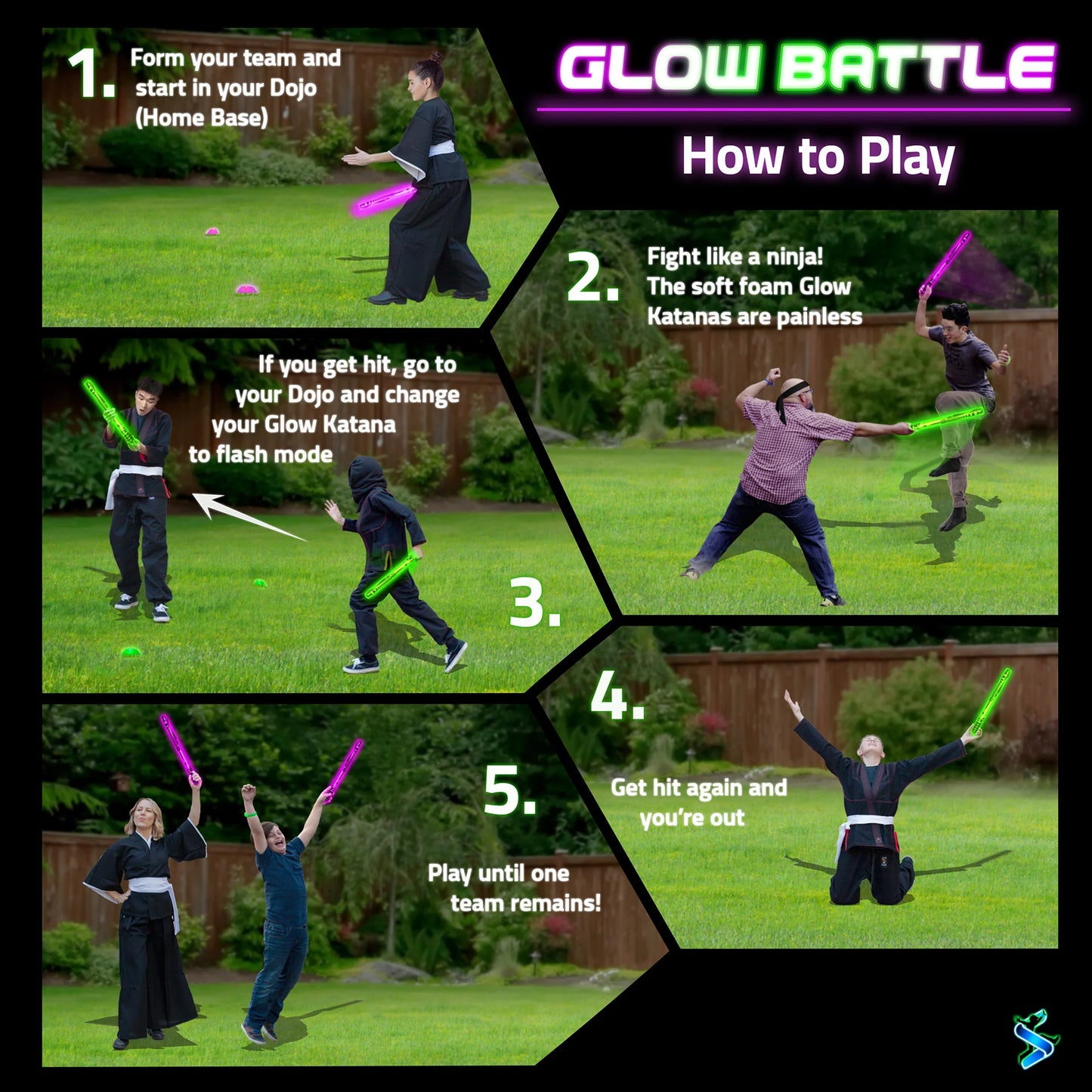 Glow Battle - Ninja