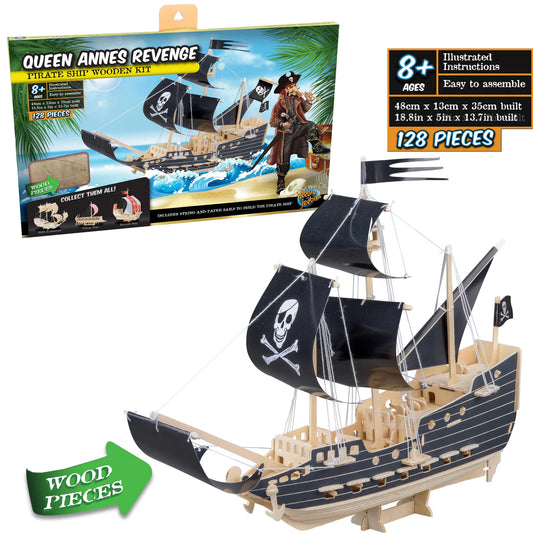 Queen Anne's Revenge Ship Building Kit