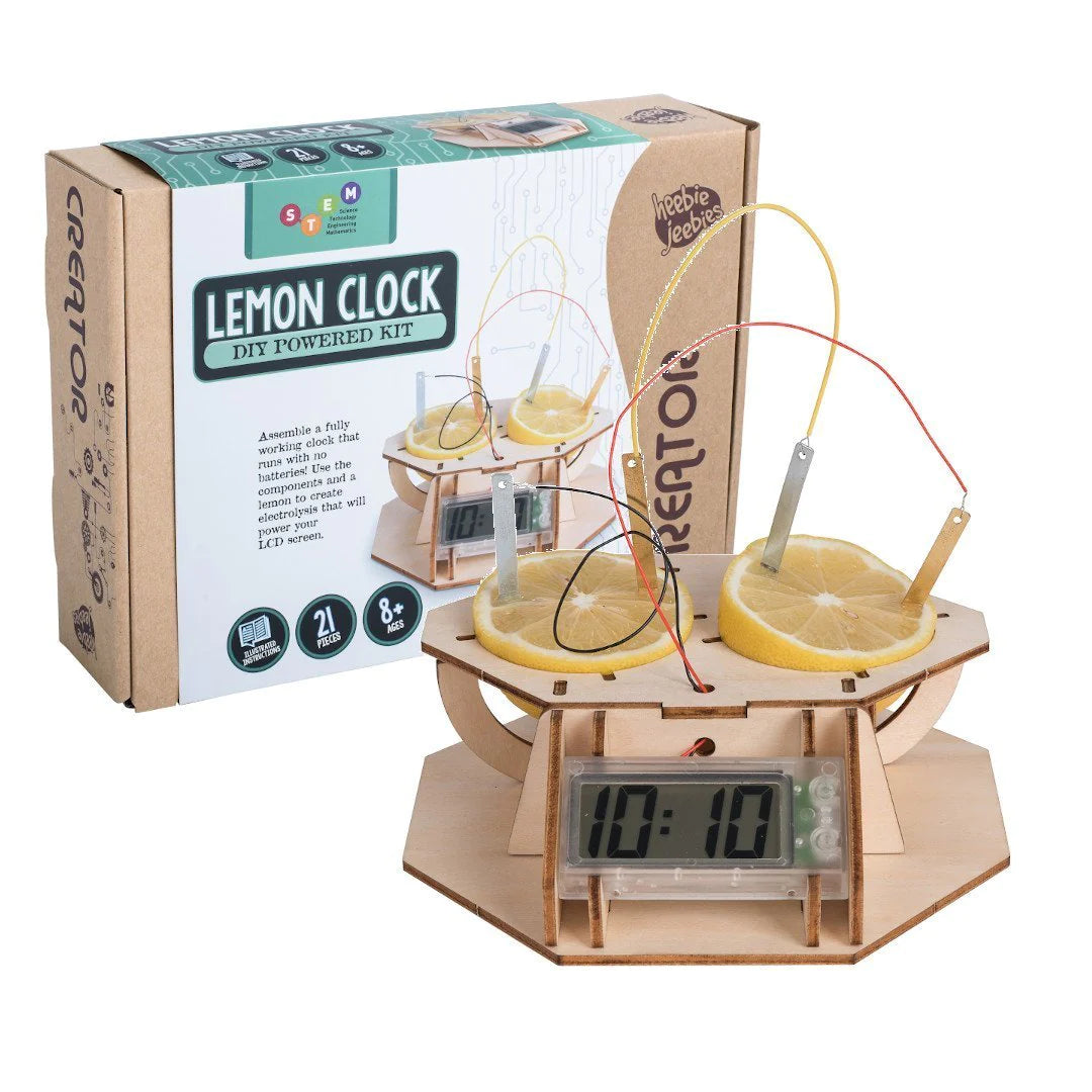 Creator Wood Kit Lemon Clock