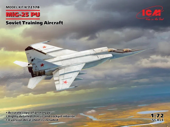 ICM 1:48 MIG-25 RB SVT. RECON. PLANE