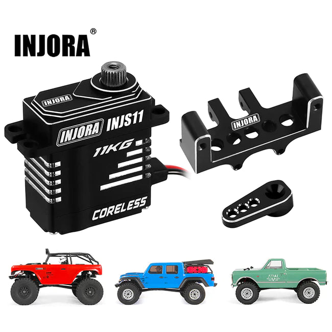 INJORA Coreless High Torque Micro Servo for 1/24 SCX24 AX24 (INJS11)