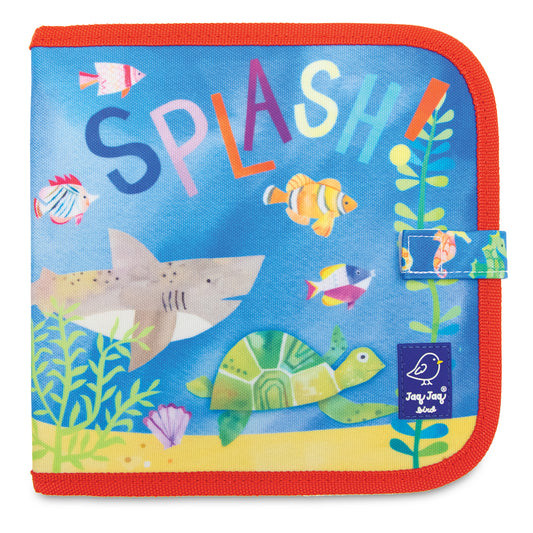 JAQ JAQ BIRD - DOODLE IT & GO ERASABLE BOOK - HELLO, WORLD - OCEAN