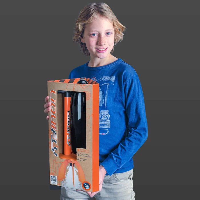 liquifly water powered bottle rocket kids stem toy Outback Hobbies