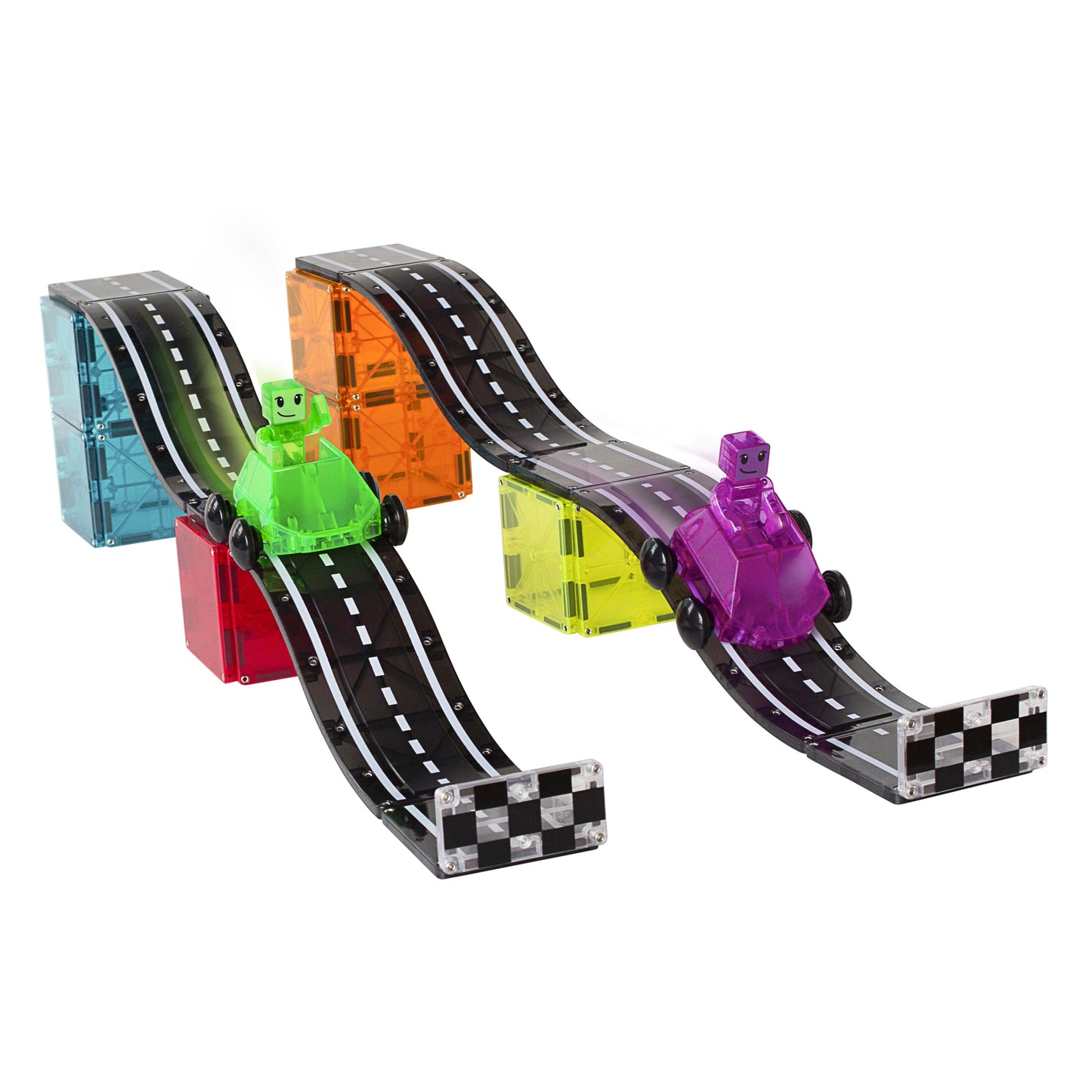 MAGNA-TILES - DOWNHILL DUO - 40 PIECE SET