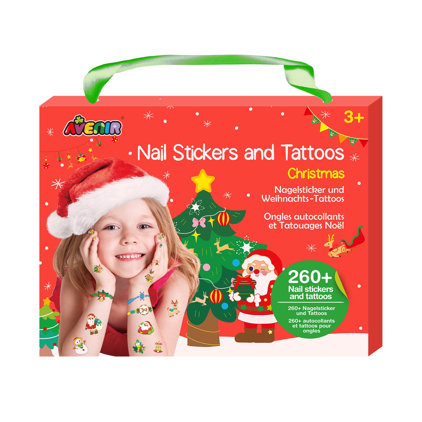 AVENIR - NAIL STICKERS AND TATTOOS - CHRISTMAS