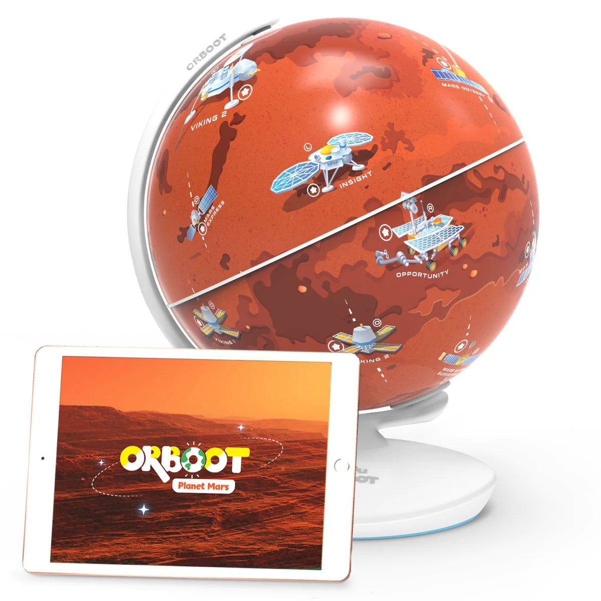 Orboot Planet Mars AR Augmented Reality educational globe SH-0028