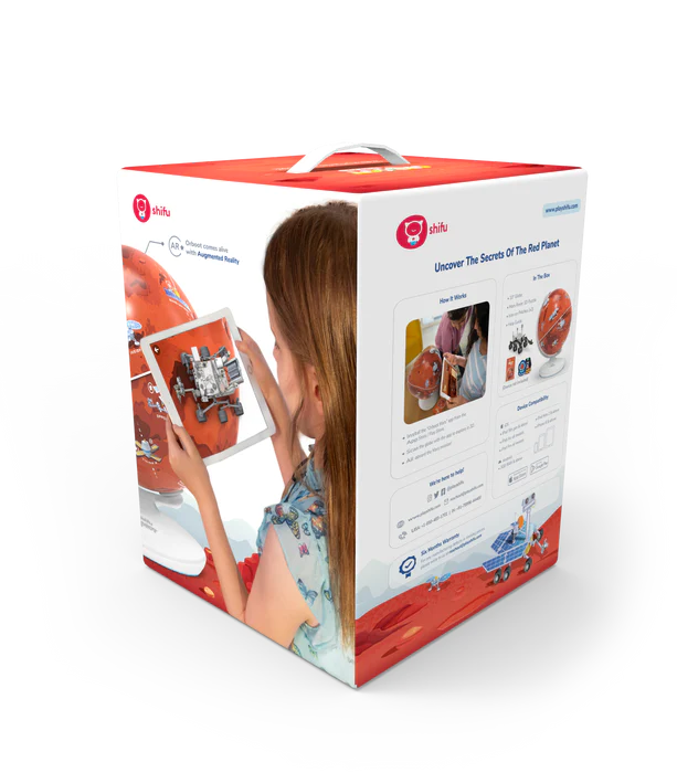 Orboot Planet Mars AR Augmented Reality educational globe SH-0028