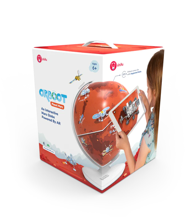 Orboot Planet Mars AR Augmented Reality educational globe SH-0028