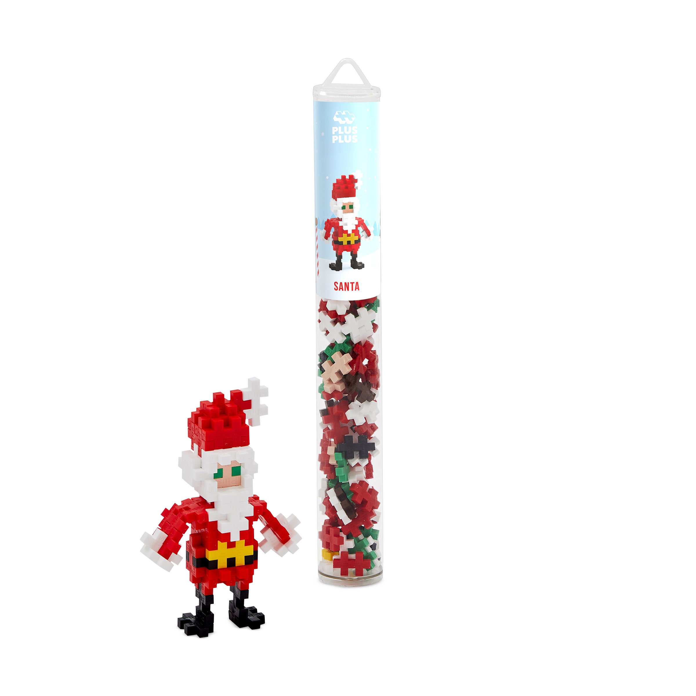 PLUS-PLUS - SANTA - 100PCS TUBE – Outback Hobbies