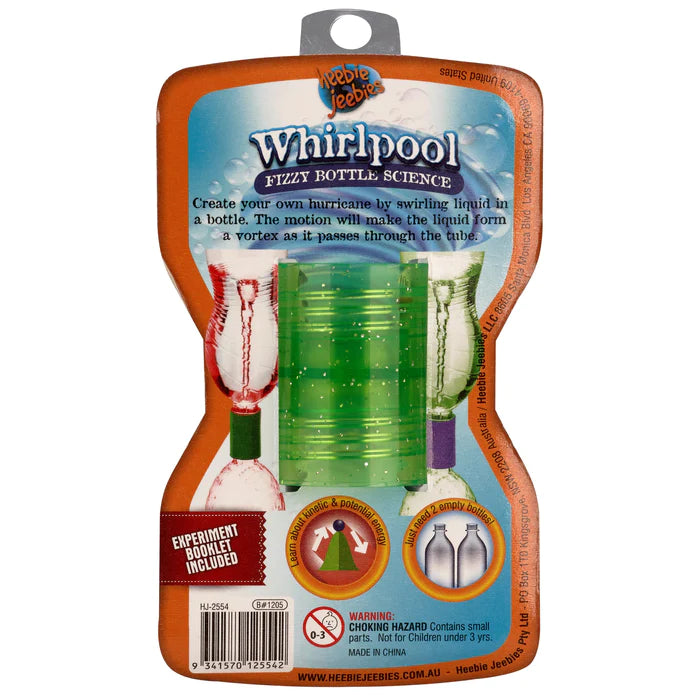 Pocket Money Science Whirlpool Bottle Vortex Valve