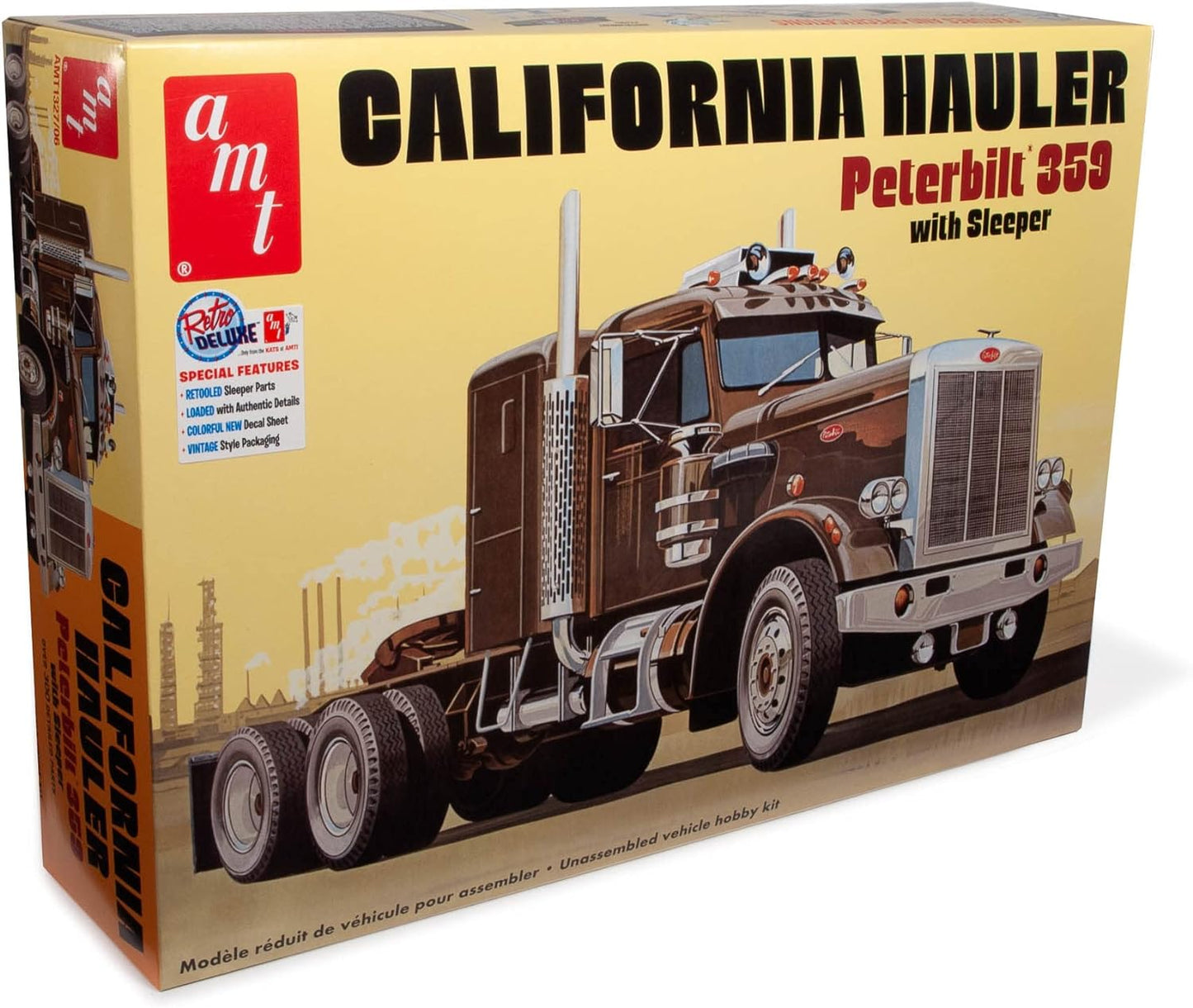 AMT 1:25 Peterbilt 359 California Haulerw/Sleeper