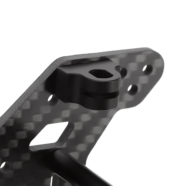 INJORA LCG Carbon Fiber Chassis Kit for 1/10 Axial SCX10 & SCX10 II