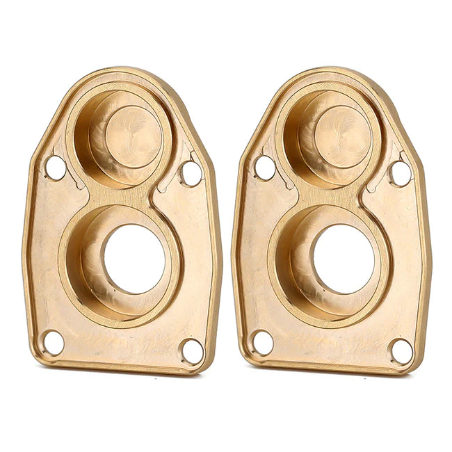 INJORA Heavy Duty Brass Portal Steering Knuckle A for Axial SCX10 III Capra 1.9