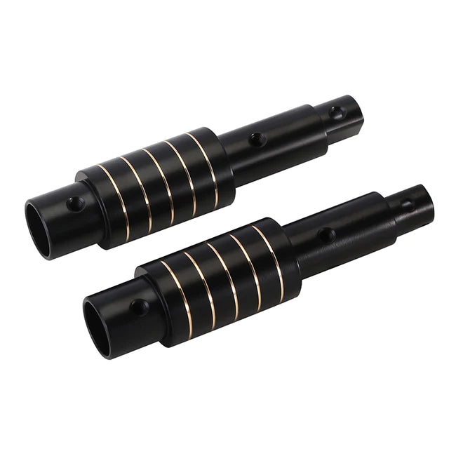 INJORA 70g Black Coating Brass Rear Axle Tube for 1/10 Axial SCX10 PRO