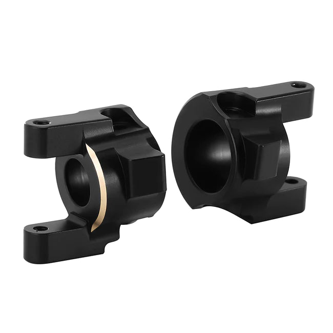 INJORA Black Brass C Hub Carrier for 1/10 Axial SCX10 PRO