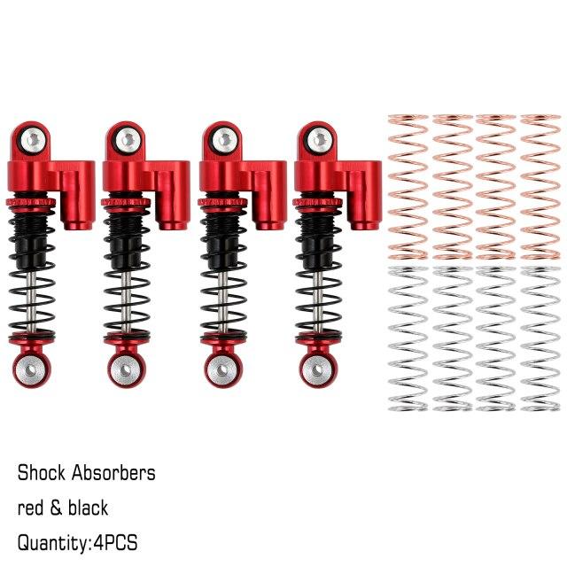 INJORA 32mm Aluminum Threaded Shocks Absorber for Axial SCX24